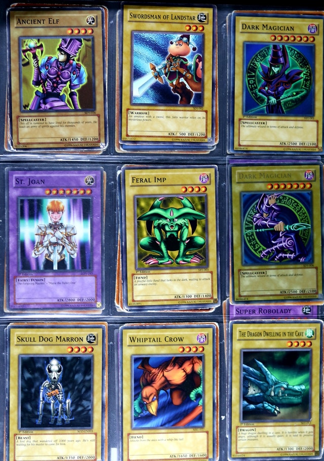 Vintage Yu-Gi-Oh Rare Card Lot - photo 2
