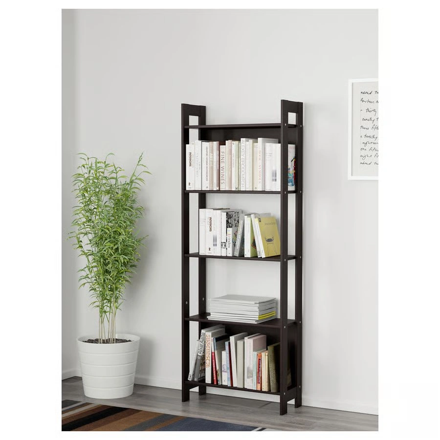 IKEA LAIVA Bookcase – Black-Brown, Small Storage Shelf Unit - photo 4