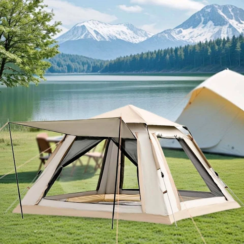 NEW Mobi Garden Instant Blackout Camping Tent – 4-6 Person
