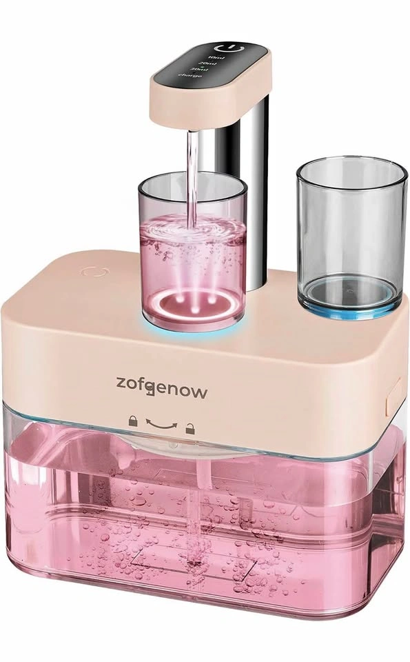 ZOFGENOW Mouthwash Dispenser for Bathroom - 17.6 FlOz