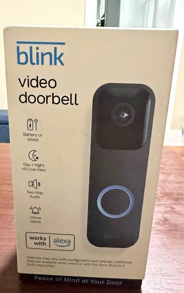 Blink Video Doorbell Works with Alexa