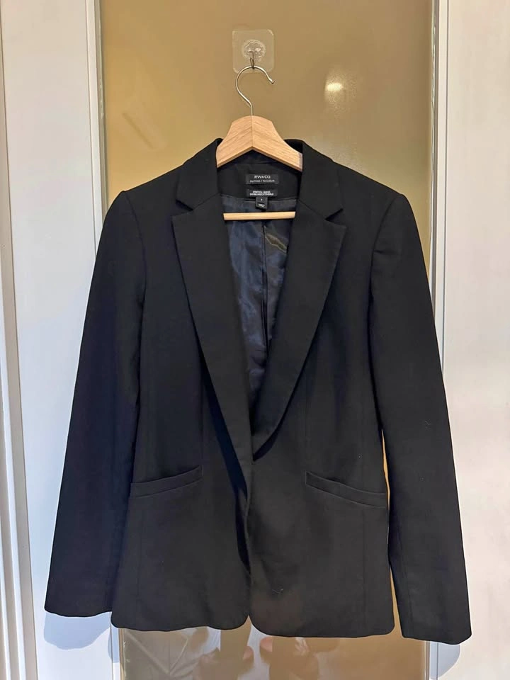 Black Blazer and Dress Pants set