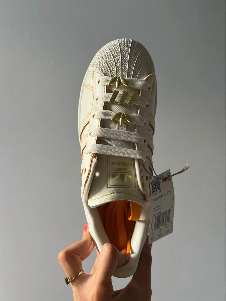 Adidas Superstar II Shoes with Gold Charms - photo 4