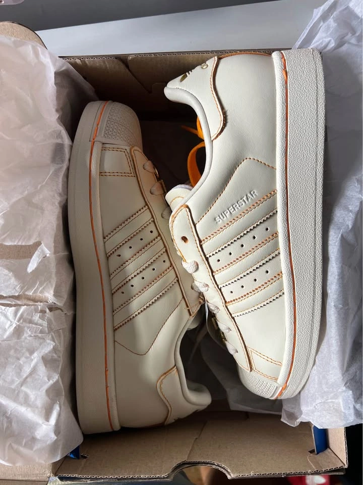 Adidas Superstar II Shoes with Gold Charms - photo 5