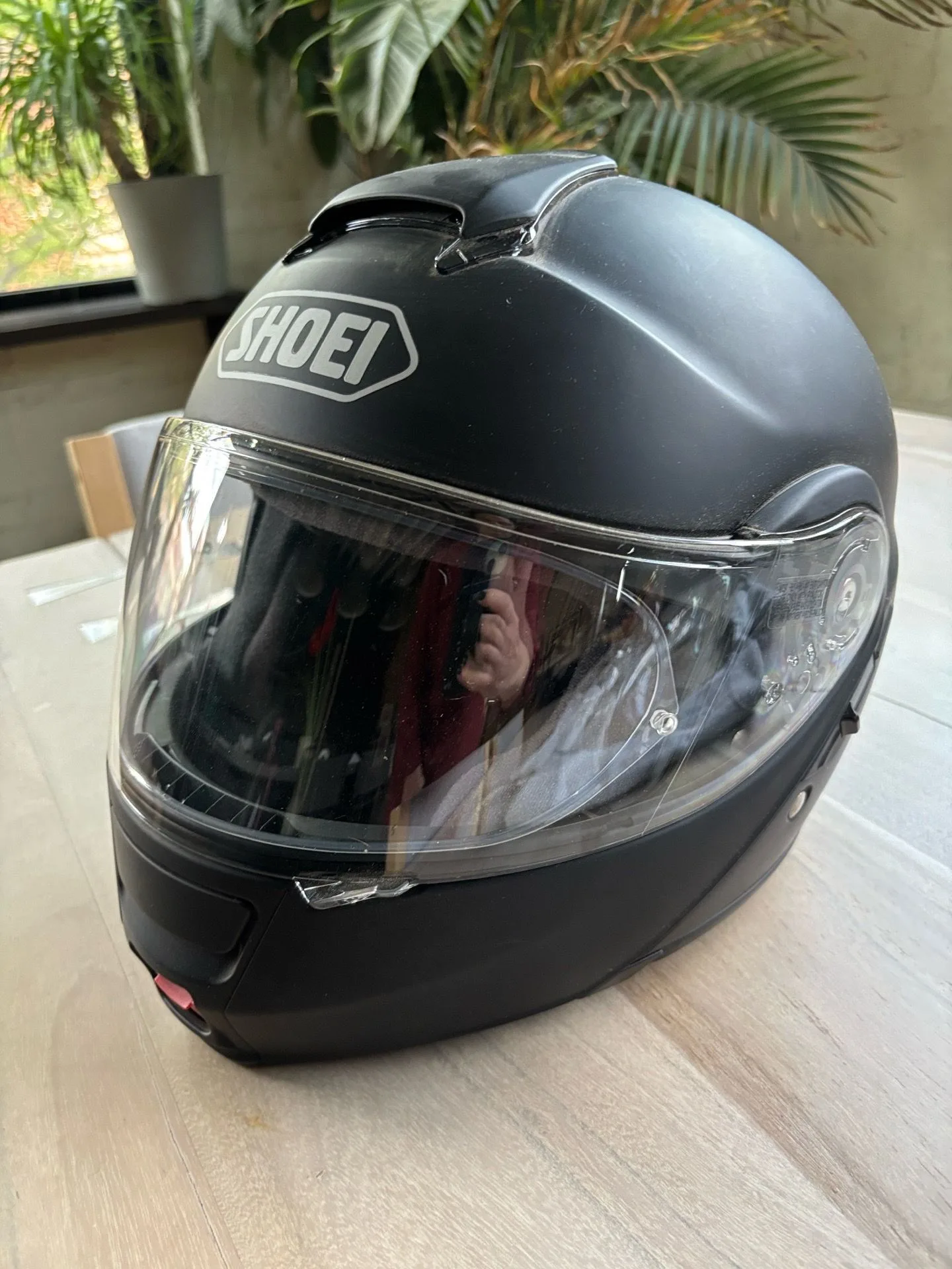 SHOEI Neotec Motorcycle Helmet (Matte Black)