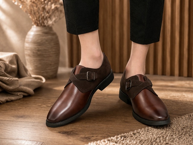 New Double Monk-Strap Mens Shoes, BLOW-OUT Sale! - photo 5