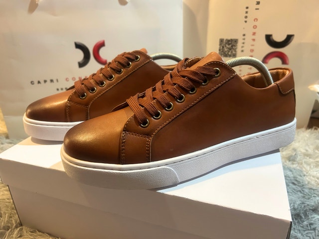 Men's Grand Court Rich Brown Sneaker - New - photo 3