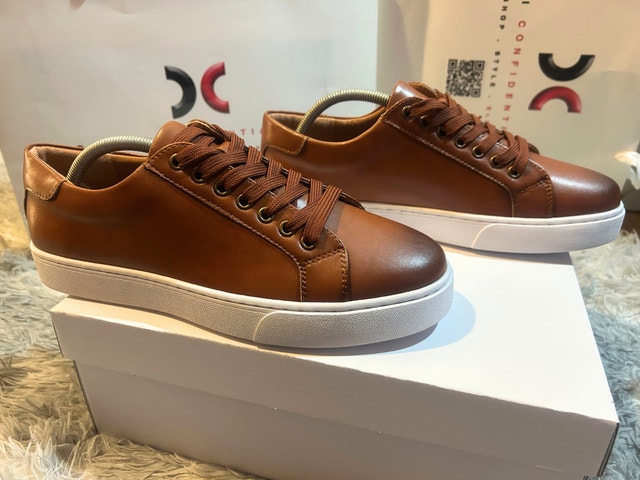 Men's Grand Court Rich Brown Sneaker - New - photo 4