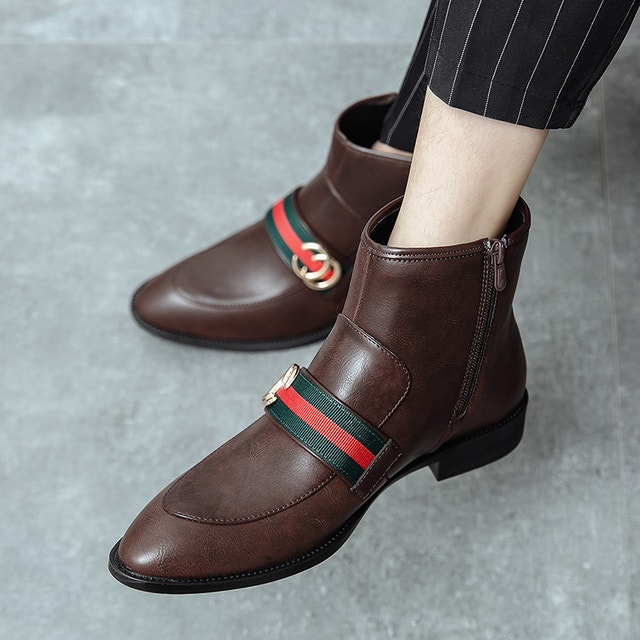 Brand New Mens Unique Style Chelsea Boots, BLOW OUT Sale! - photo 4