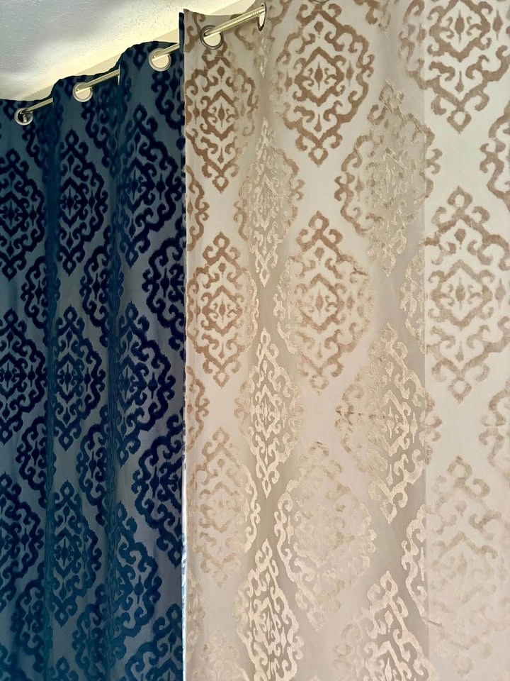 100% Blackout Curtains - 3 Panels - photo 3