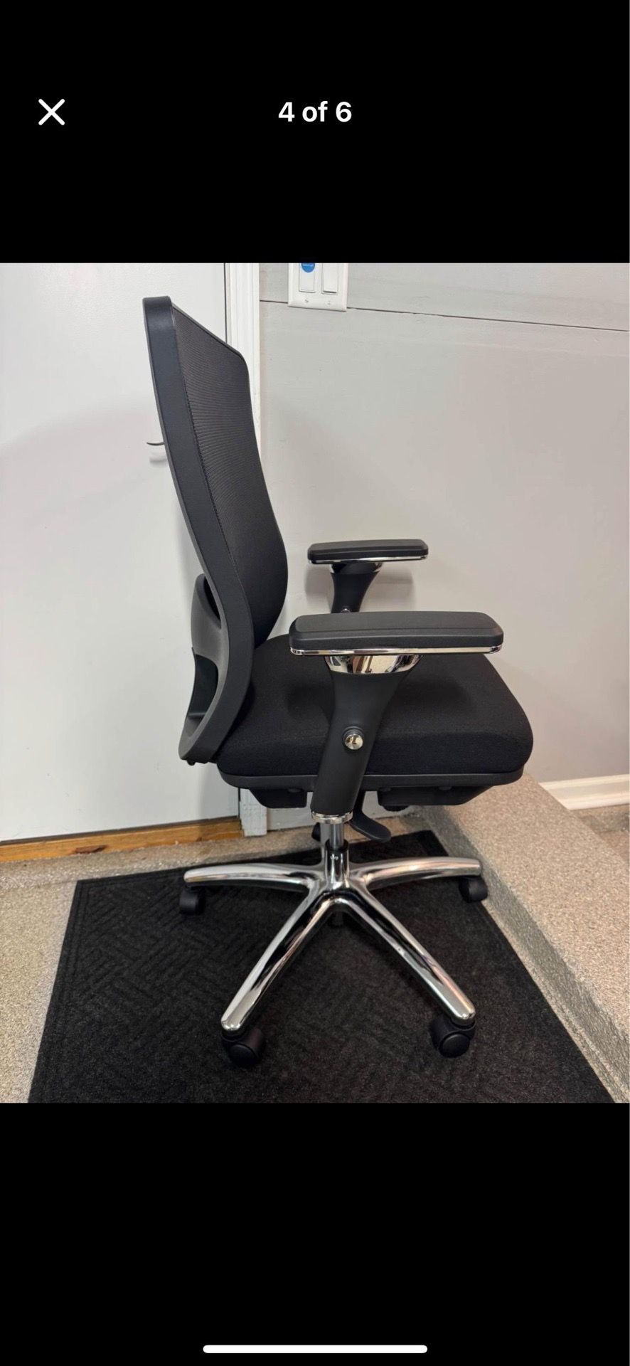 Ergonomic Office Chair - Black - photo 4