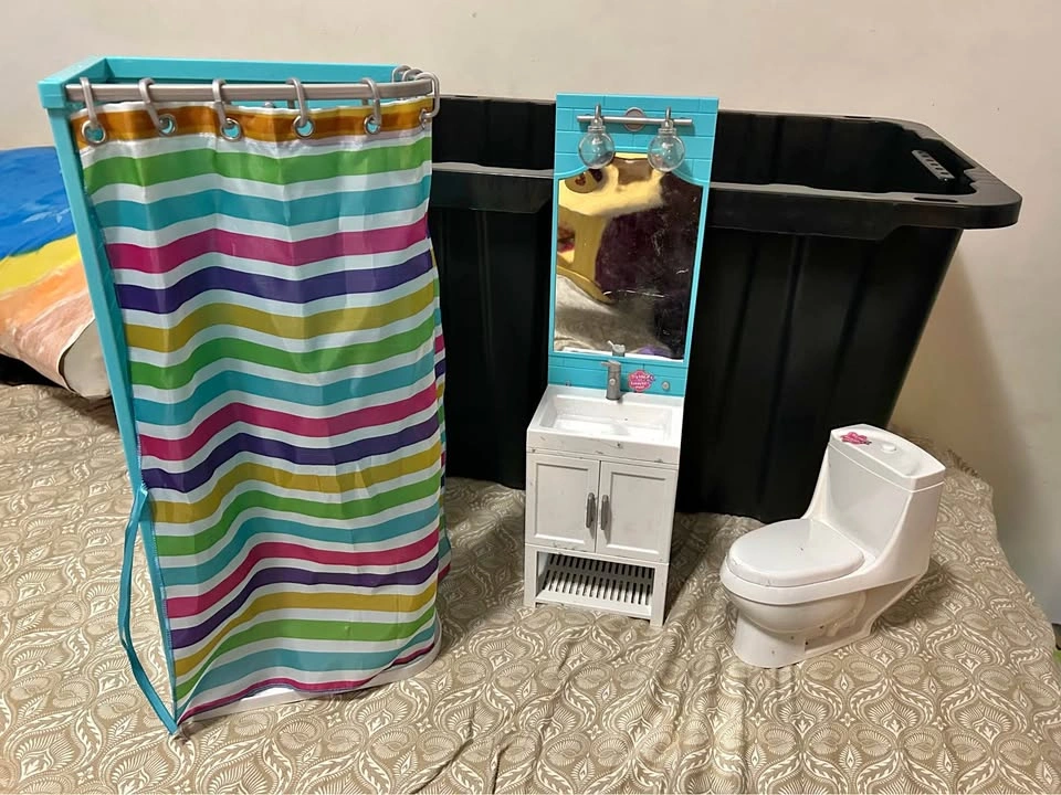American Girl Bathroom Set