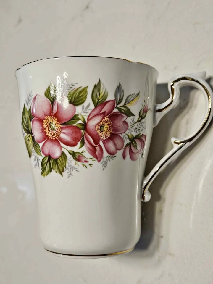 Paragon Fine Bone China Mug – "Prairie Rose"