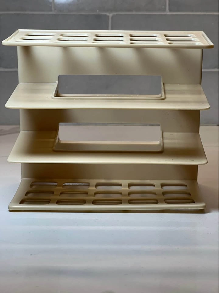 Vintage Almond Plastic Oxford DecoSorter Desk Organizer - photo 5
