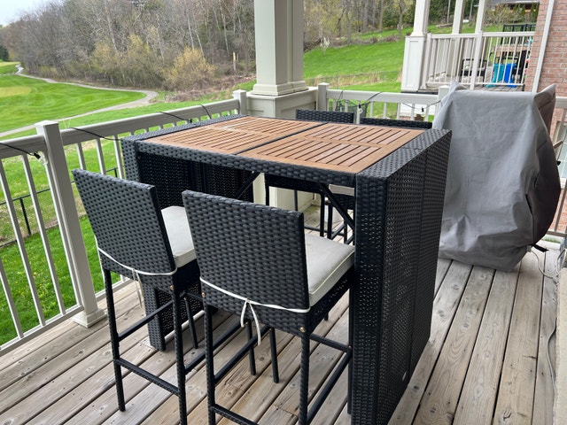 Outdoor Bar Set