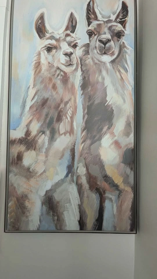 Llama/Alpaca Canvas Art - photo 3