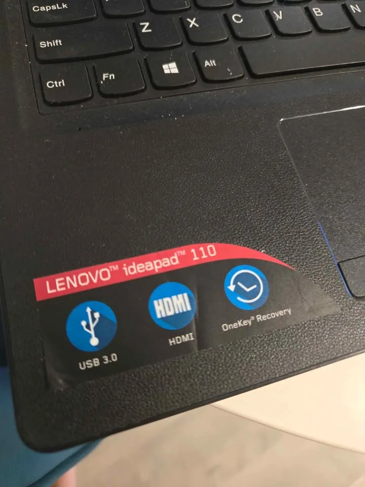 EUC Lenovo IdeaPad 110-151SK 15.6" Windows 10 Laptop image indicator(4)