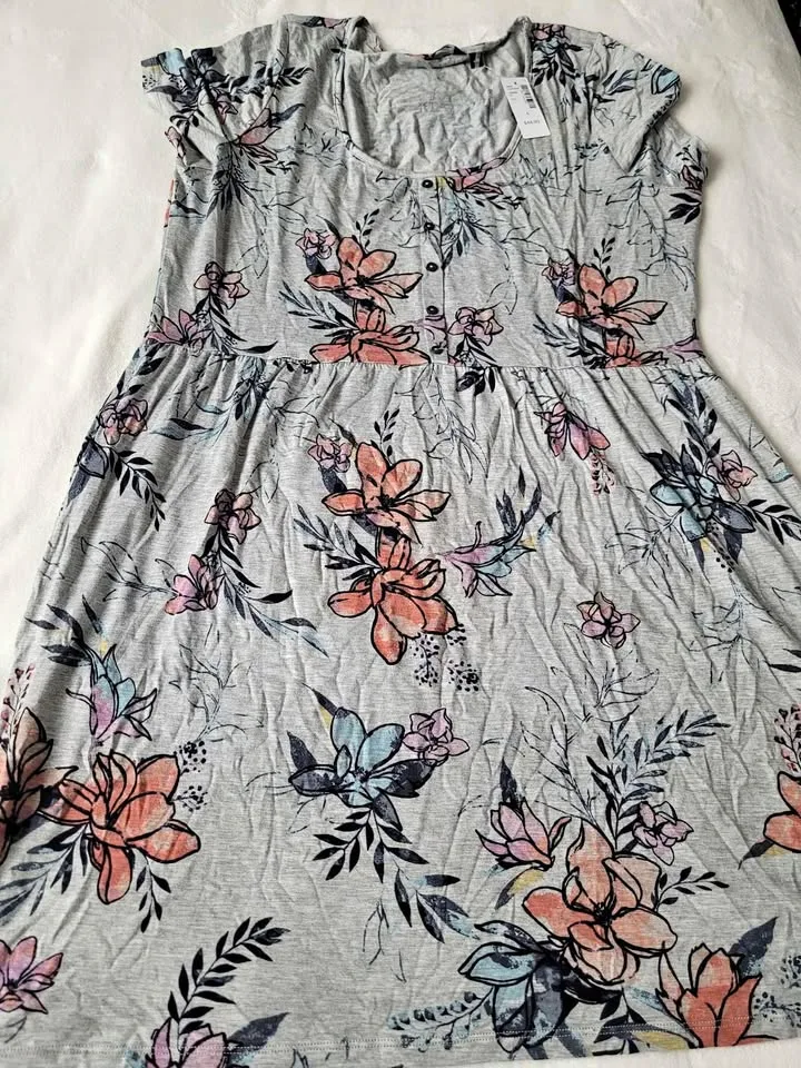 BNWT REITMANS SUMMER COTTON FLORAL DRESS thumbnail