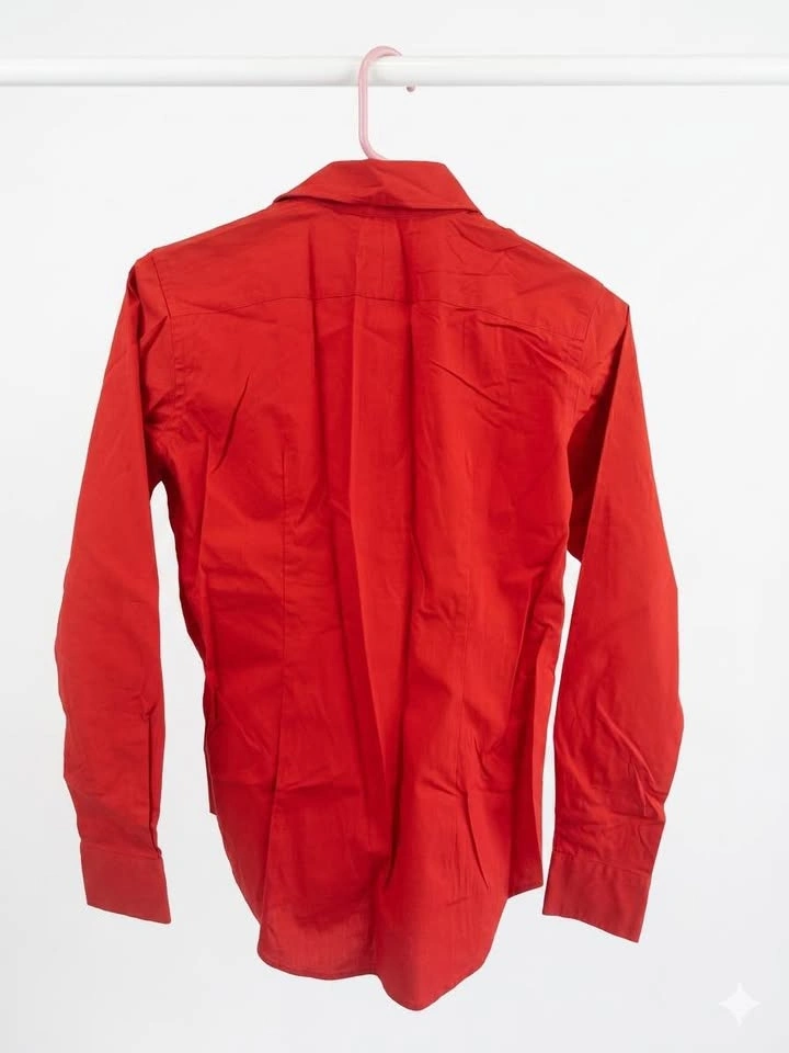 NWT Ralph Lauren Sport Red Long Sleeve Button Down Shirt Size 4 - photo 4