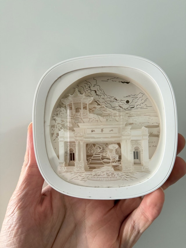 3D Paper Carving Night Light