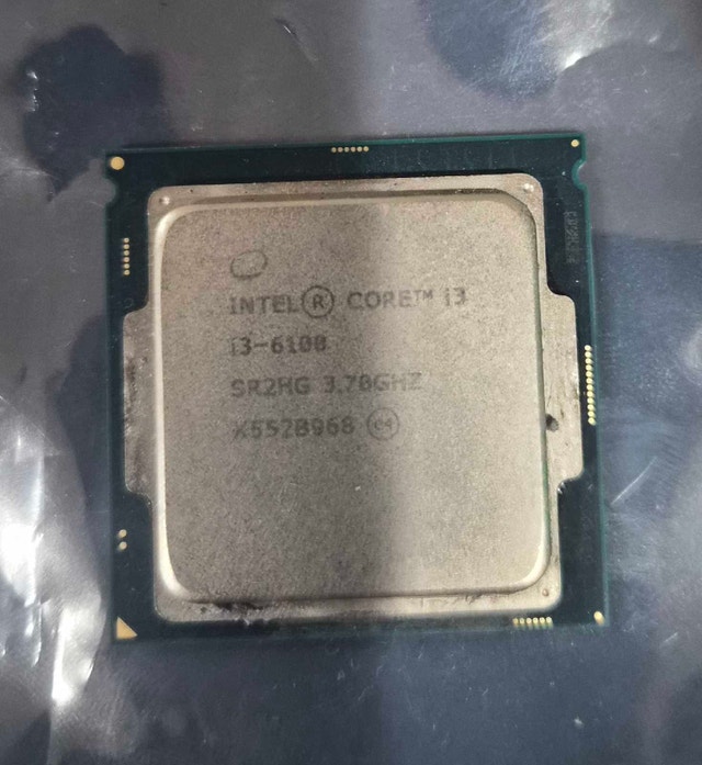 Intel i3-6100 CPU