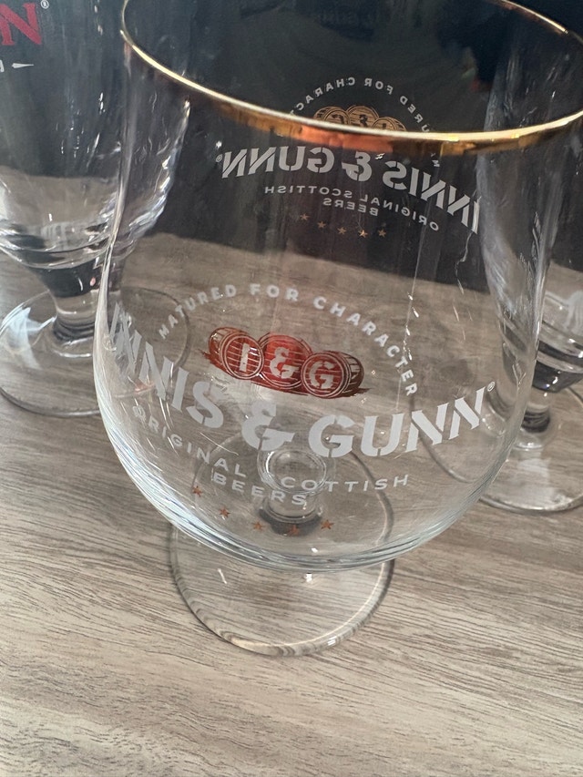 Innis & Gunn Beer Glasses - $10 each - photo 2