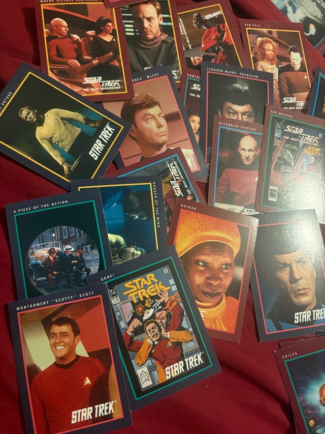 53 Star Trek Cards
