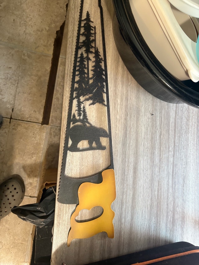 Metal Saw Art