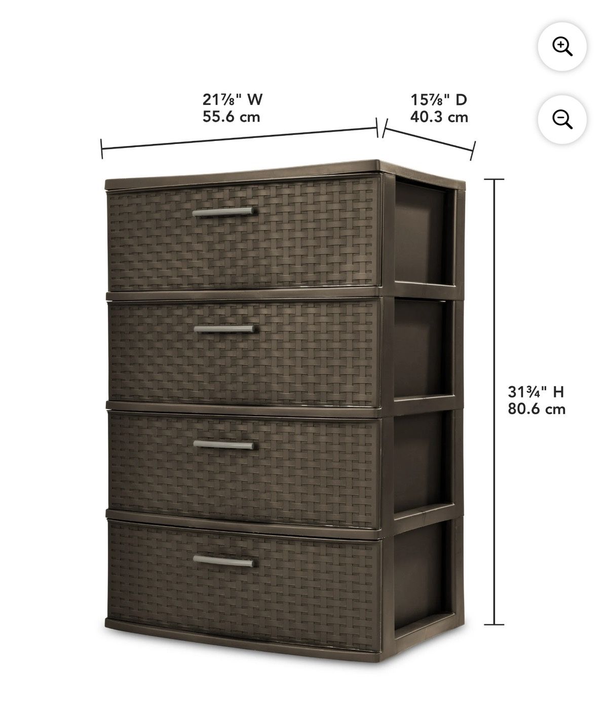2 Sterilite 4 Drawer Wide - photo 2