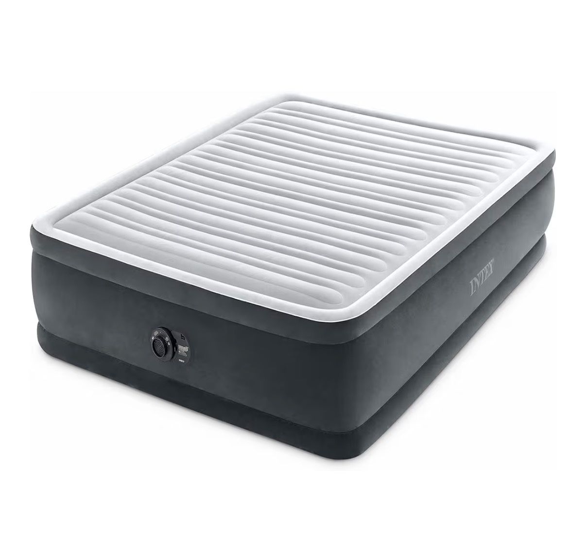INTEX Queen Elevated Air Mattress w/ Built-in Pump