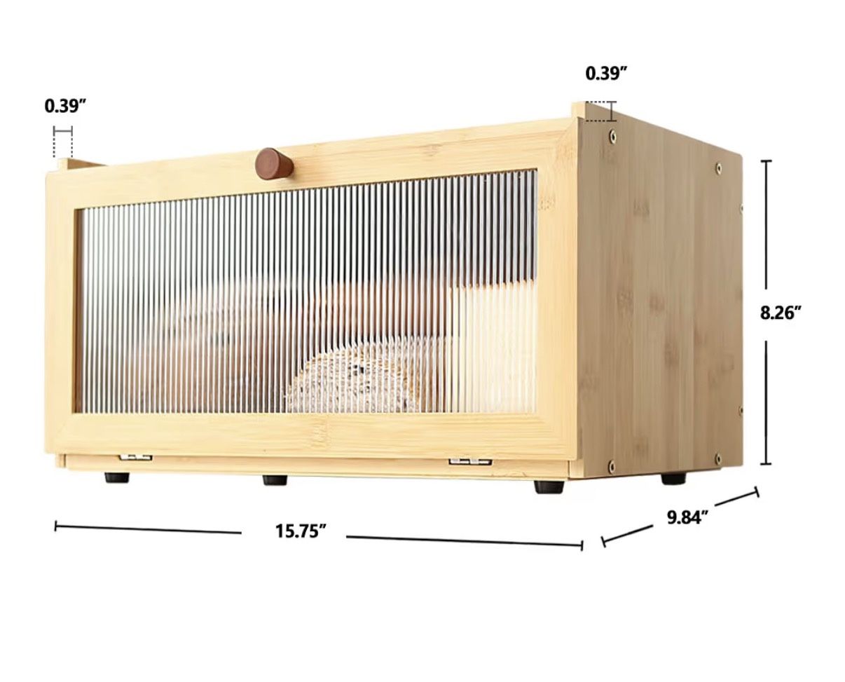 Bamboo Bread Box