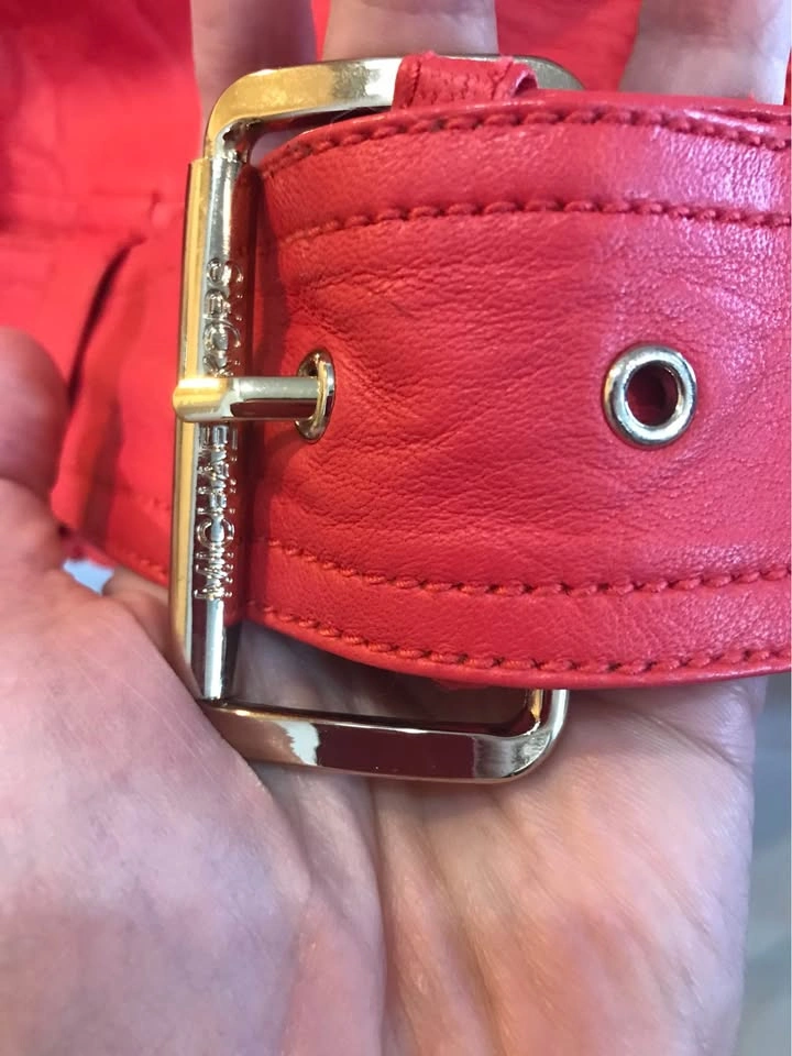 Michael Kors Red Leather Jacket - New w/o Tags - photo 2