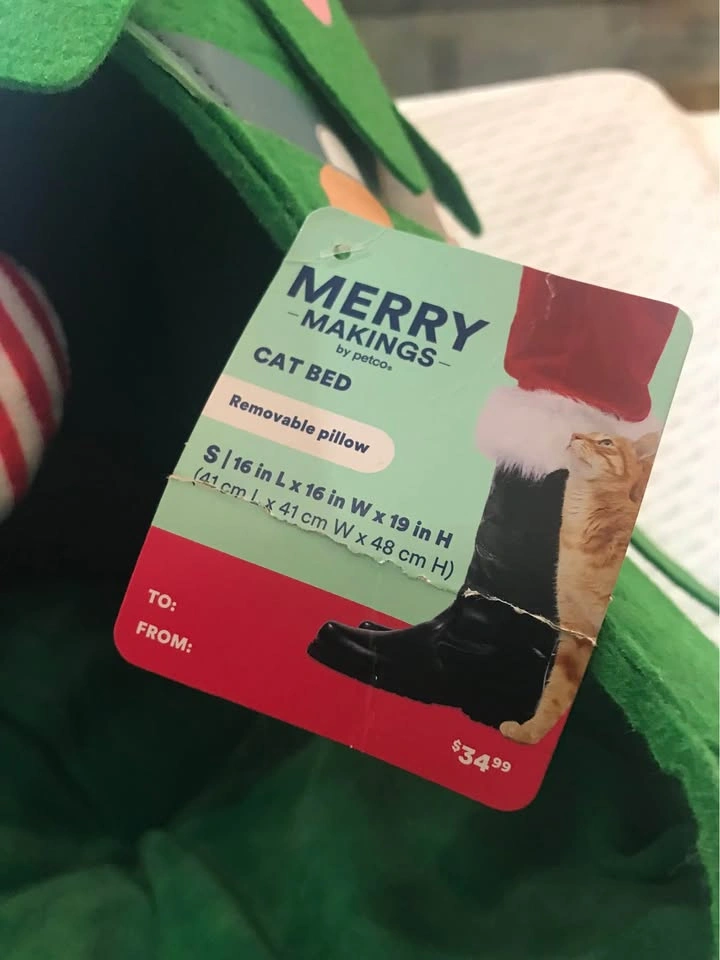 Merry Makings Christmas Cat Tree Hideout - photo 2
