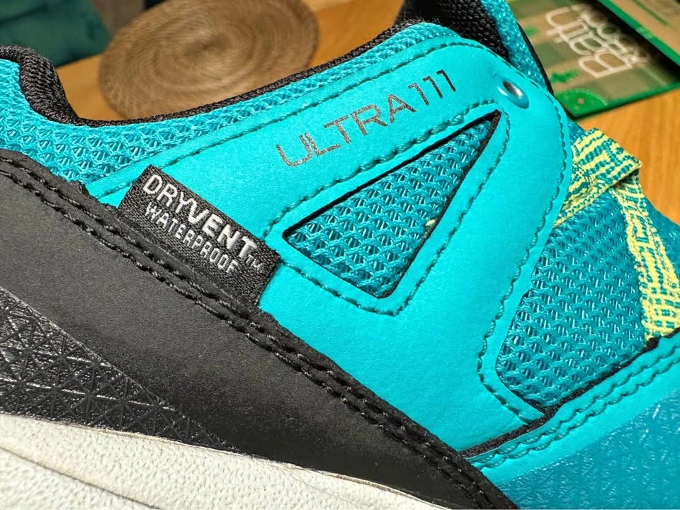 The North Face Ultra 111 Waterproof Teal Hiking Shoes