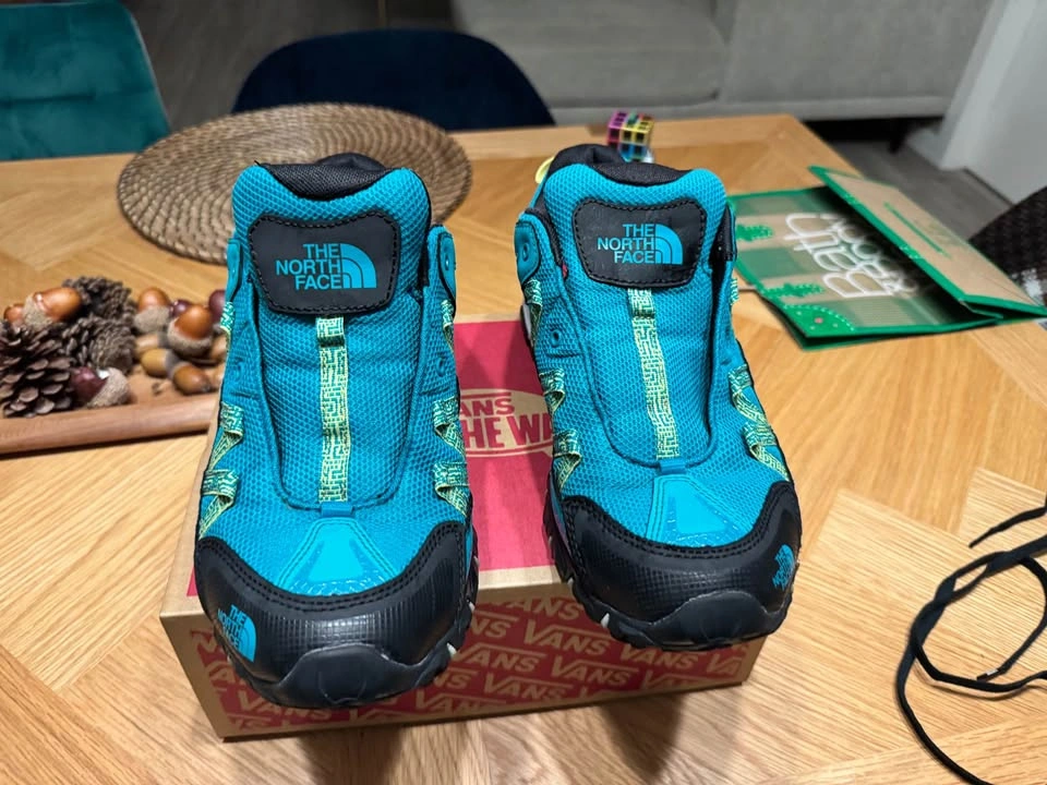The North Face Ultra 111 Waterproof Teal Hiking Shoes - photo 3