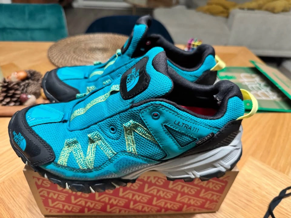 The North Face Ultra 111 Waterproof Teal Hiking Shoes - photo 5