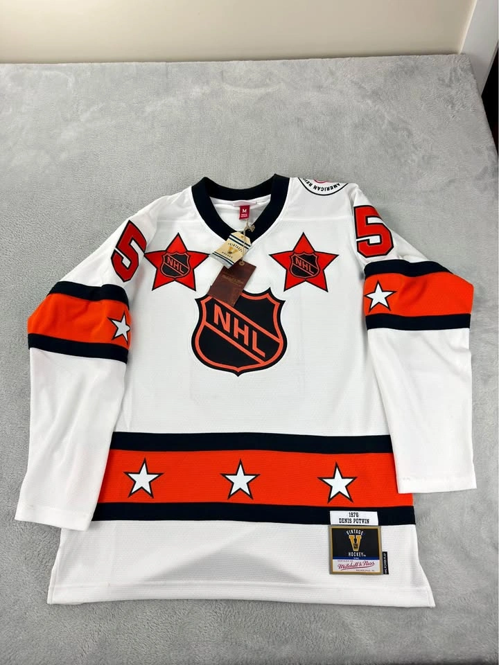 Mitchell And Ness NWT Men's Size Medium Dennis Potvin 1976 All-s