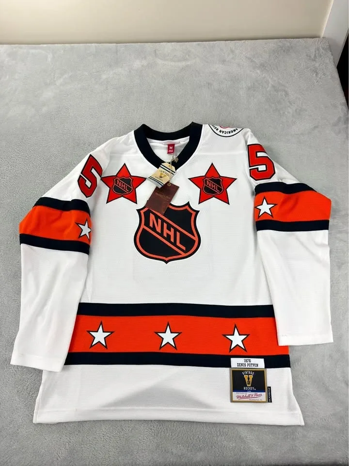 Mitchell And Ness NWT Men's Size Medium Dennis Potvin 1976 All-s