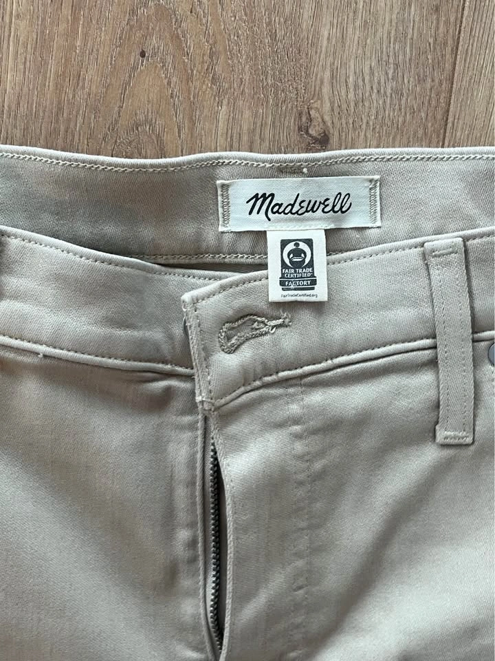 Madewell beige pants - size 12 - photo 2