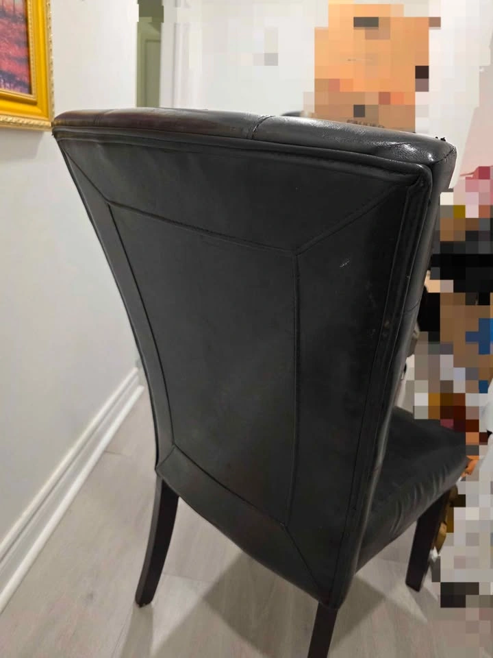 Comfortable Black Leather Chair - photo 2