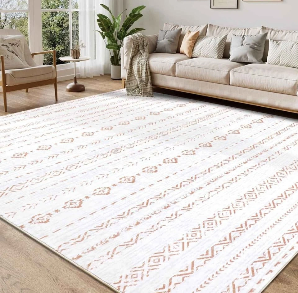 Boho Beige Rug~ Washable 🆕 - photo 2