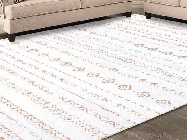 Boho Beige Rug~ Washable 🆕 - photo 3