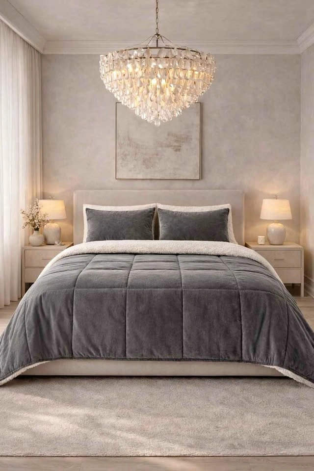 SOFT Sherpa ~ King Size Comforter Set brand NEW SEALED 🆕