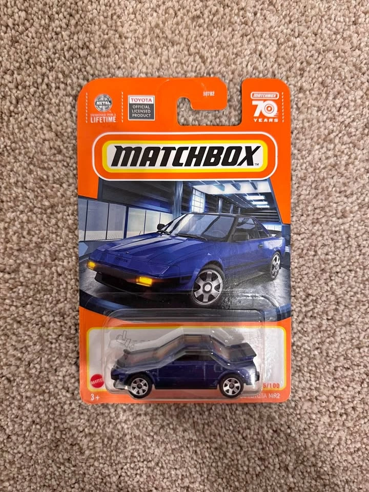Matchbox 1984 Toyota MR2 95/100 Model (Headlights Up)