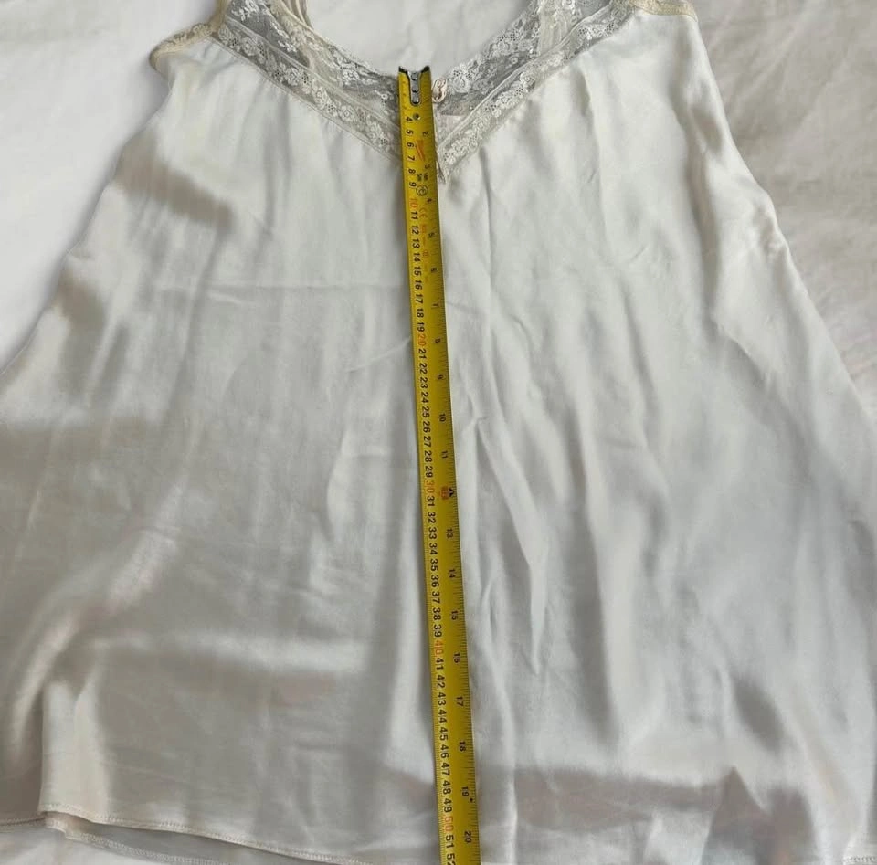 Vintage 100% silk cream slip dress🌸🌷 - photo 5