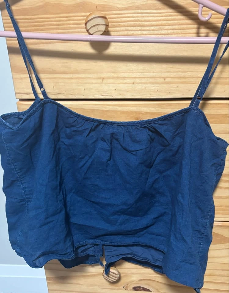 American Eagle Indigo Button Front Camisole - photo 2