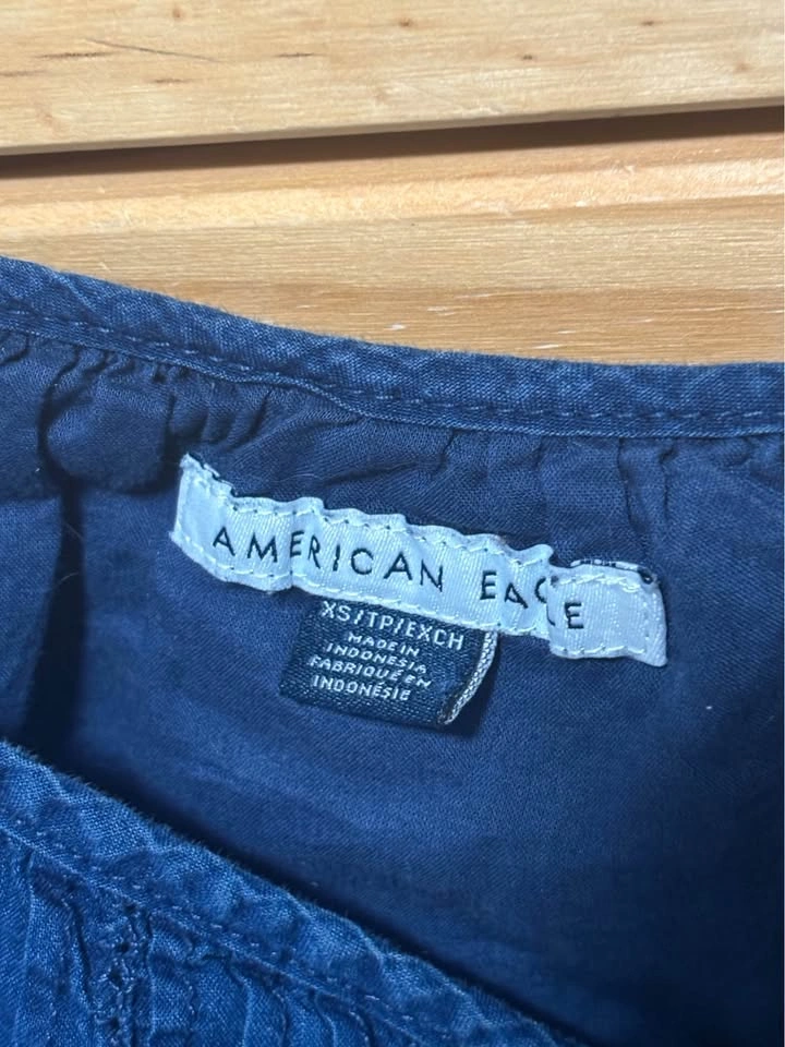 American Eagle Indigo Button Front Camisole - photo 3