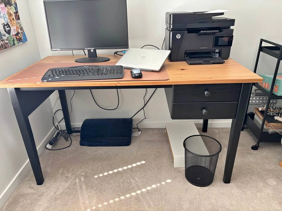IKEA ARKELSTORP Desk - 140cm Wide