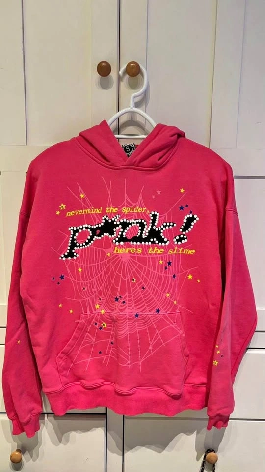 Pink Sp5der Hoodie