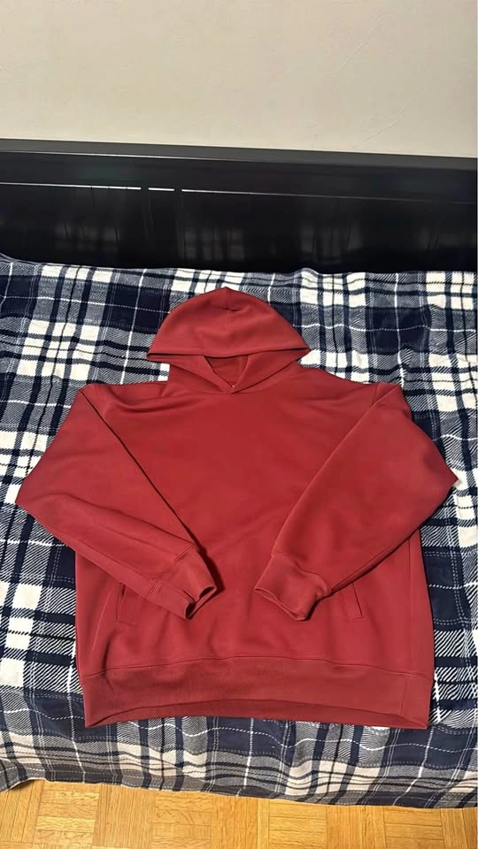 Red Uniqlo Hoodie